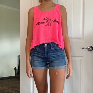 Hot Pink Crop 💖